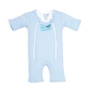 Baby Merlin Magic Sleepsuit Blue 100% Cotton Size Large 6-9 months 18-21 lbs